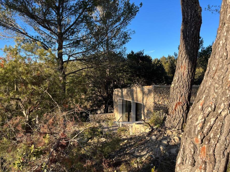 Au Cabanon Villa Pourrieres Bagian luar foto